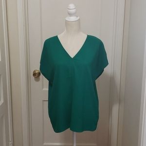 Green Sleeveless Blouse - Large